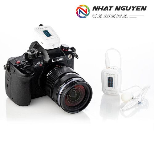 Saramonic B1 Pro ( 1 phát 1 nhận) - Micro thu âm không dây Saramonic Pro B1 - Màu Trắng  - Bảo hành 12 tháng