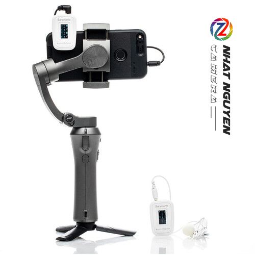Saramonic B1 Pro ( 1 phát 1 nhận) - Micro thu âm không dây Saramonic Pro B1 - Màu Trắng  - Bảo hành 12 tháng