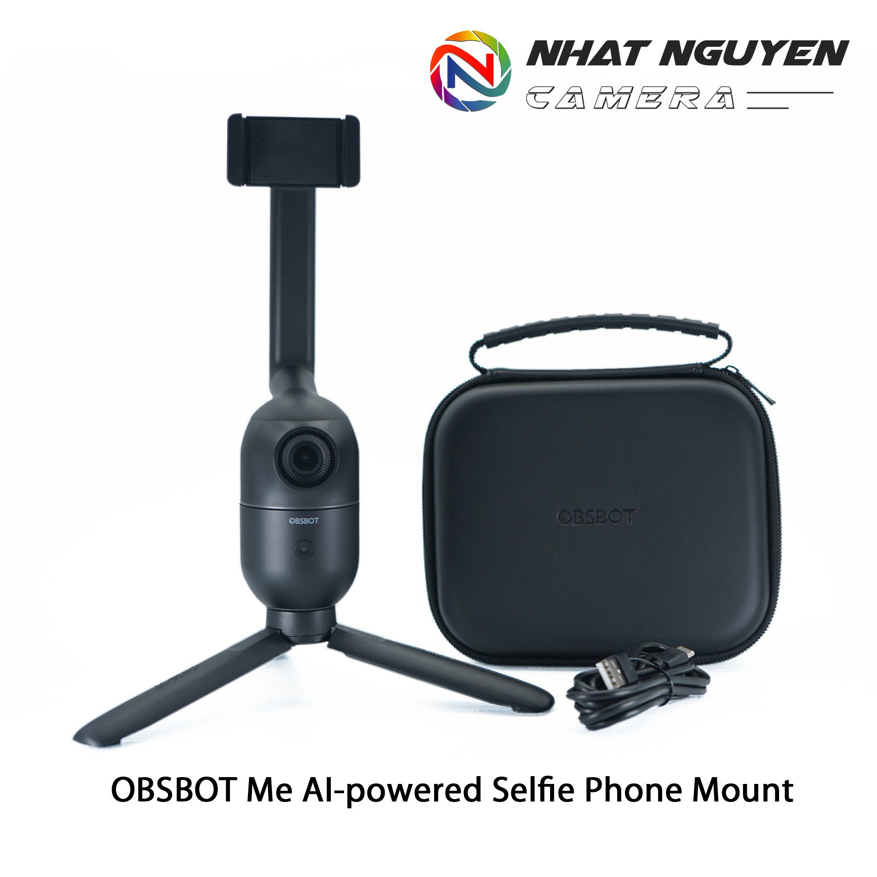 Gimbal để bàn OBSBOT Me AI-powered Selfie Phone Mount - Bảo hành 12 tháng