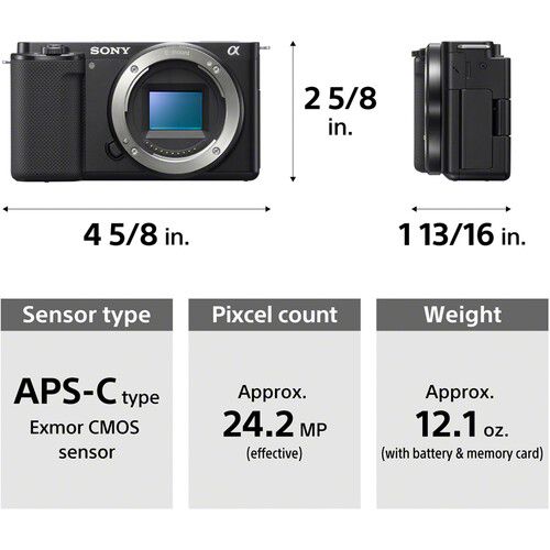 Máy Ảnh Sony ZV-E10 Mirrorless Camera ( Body) - Chính Hãng