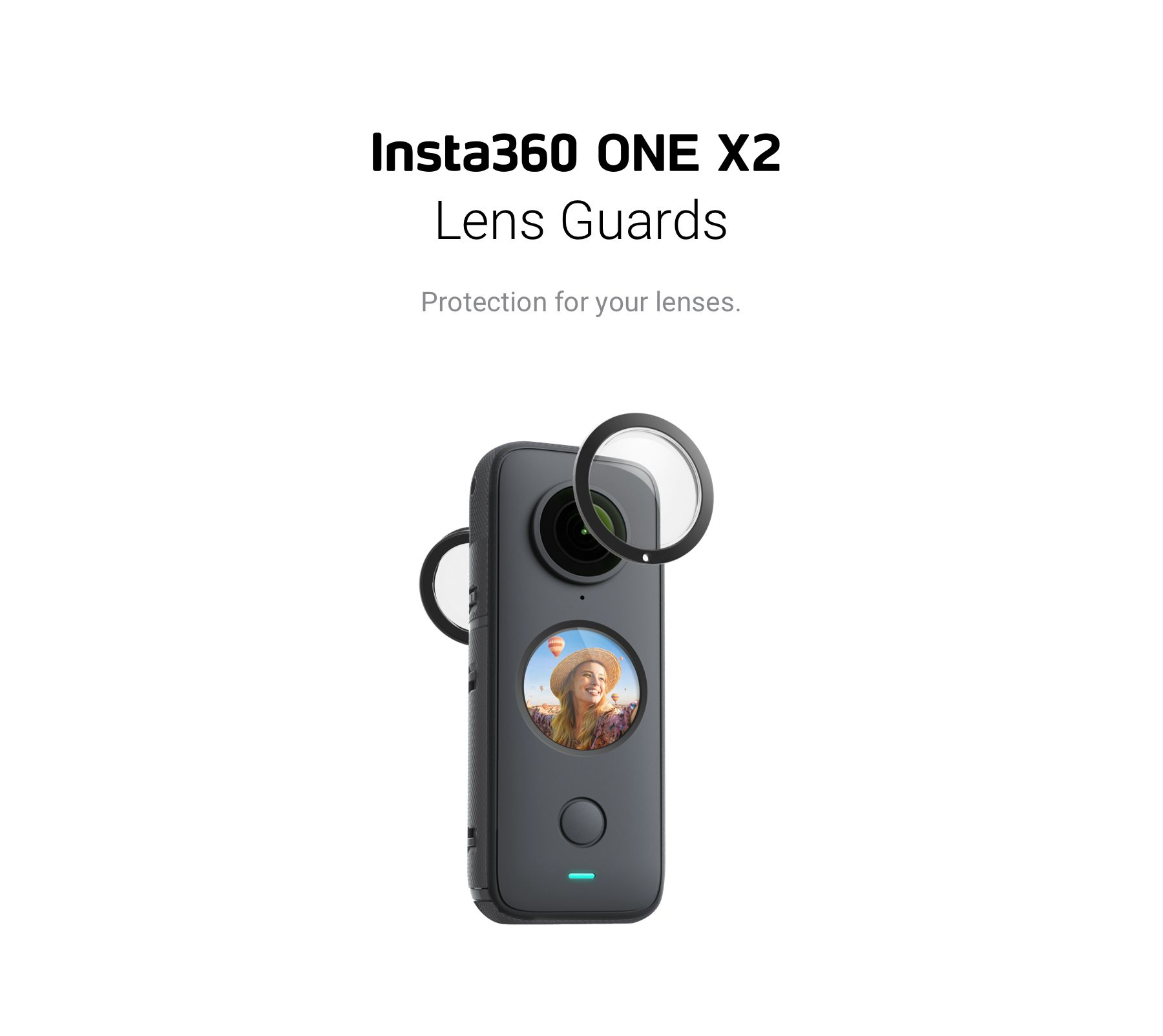 Lens Guards Insta360 ONE X2  - Insta360 One X2 Sticky Lens Guards ( Above Water)