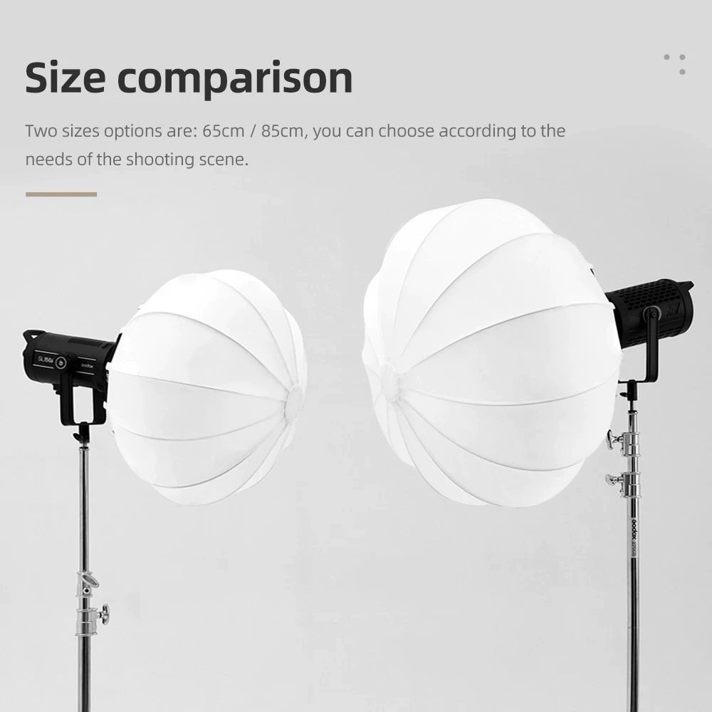 Softbox Cầu 85cm Godox - Softbox Godox Cầu 85cm - CS 85D