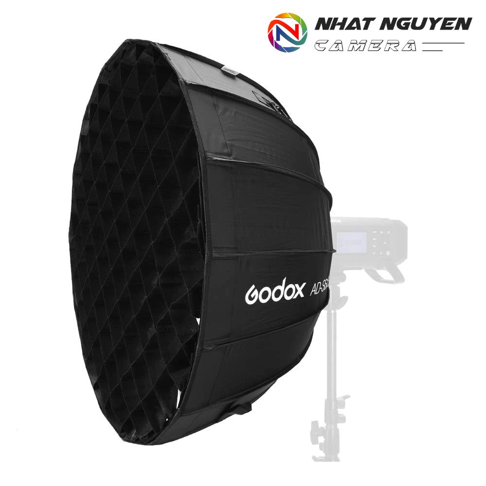 Softbox Parabolic Godox AD-S65S - Softbox Godox 65cm AD S65 Sliver 65cm