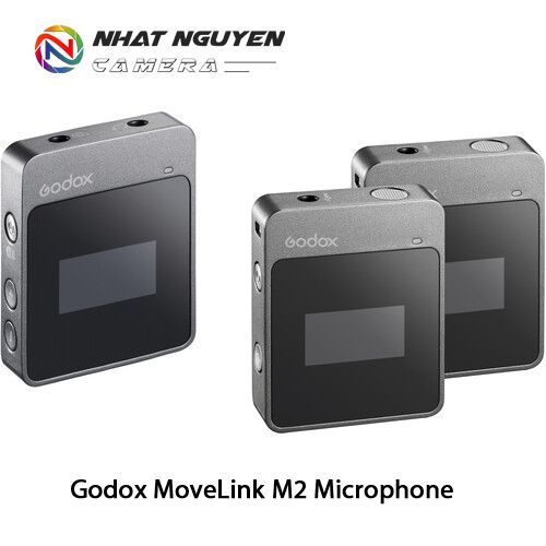 Micro không dây Godox MoveLink M2 Microphone - Bảo hành 12 tháng