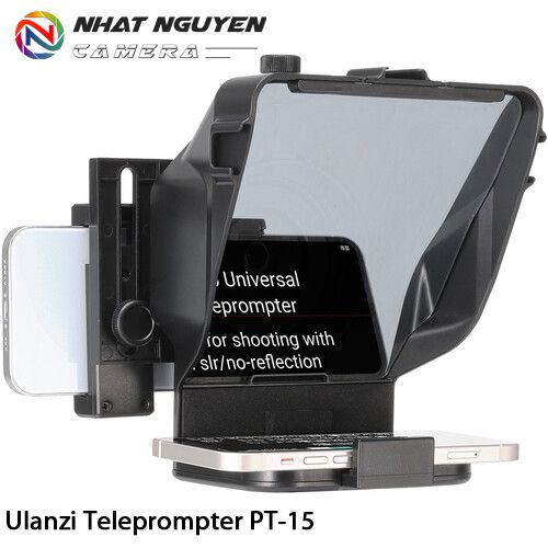 Ulanzi Teleprompter PT-15 - Máy Nhắc Chữ Vlogger ...Dùng Cho Điện Thoại, Máy Ảnh, Máy Quay