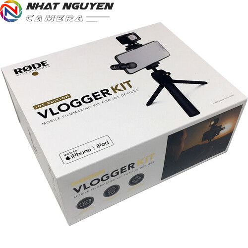 Rode Vlogger Kit iOS - Bộ phụ kiện làm Vlog dành cho điện thoại cổng Lightning