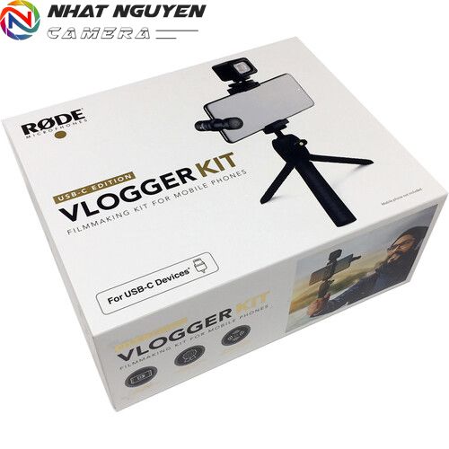 Rode Vlogger Kit USB-C - Bộ phụ kiện làm Vlog dành cho điện thoại cổng Type C