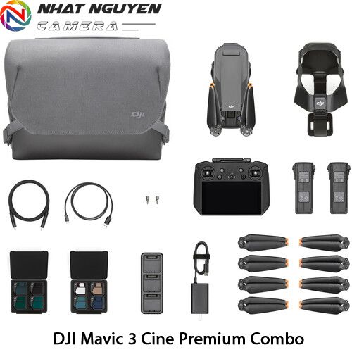 DJI Mavic 3 Cine Premium Combo - Bảo hành 12 tháng - Tặng kèm thẻ nhớ 64GB tốc độ cao. Liên hệ Shop để có giá tốt nhất.