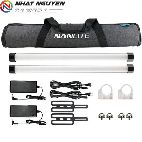 Đèn Led Nanlite PavoTube 15X II 2 Light Kit - Nanlite PavoTube II 15X RGBWW LED Pixel Tube (2')