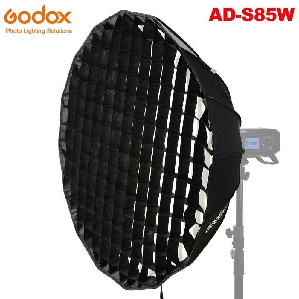 Softbox Parabolic Godox AD-S85W - Softbox Godox 65cm AD S85 White