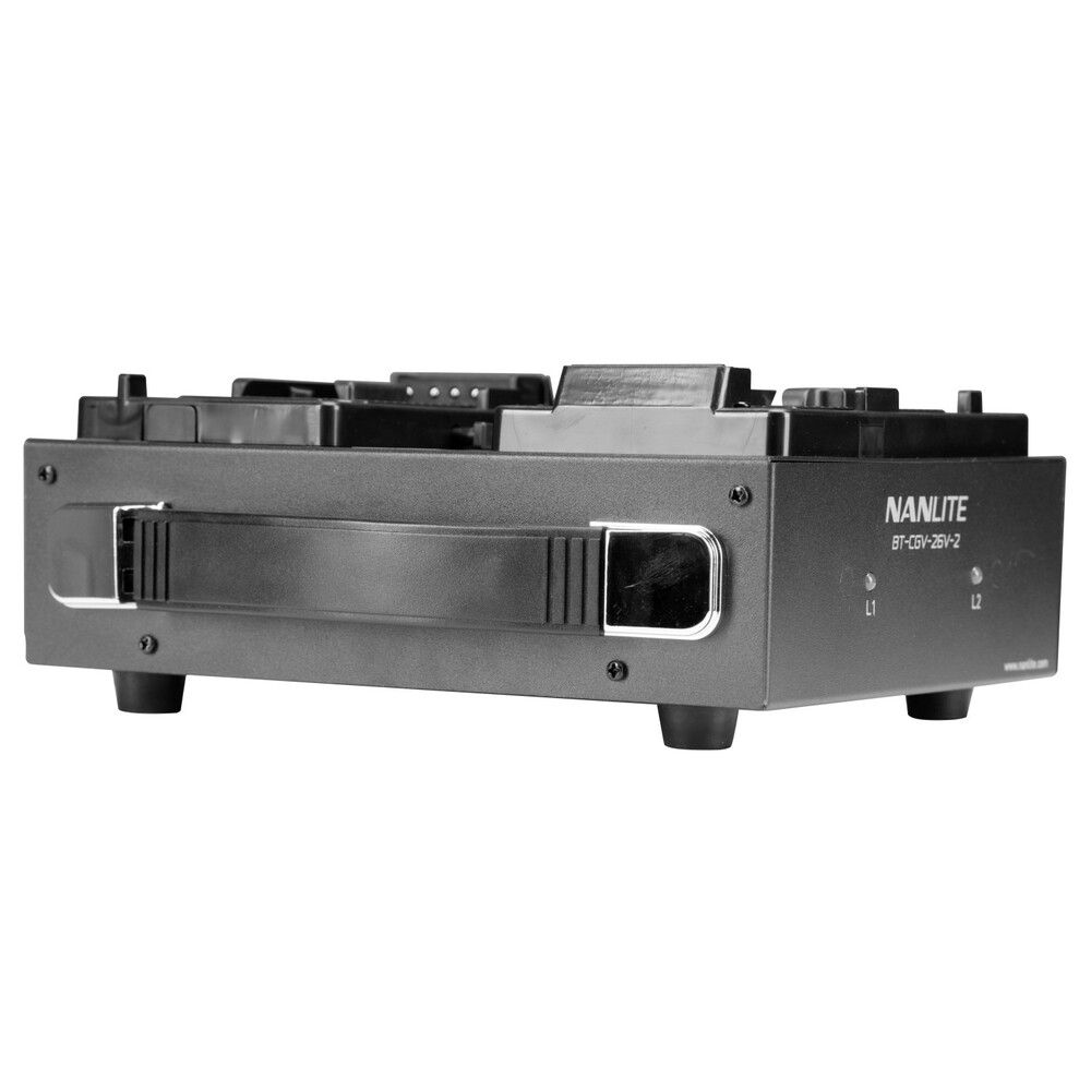 Sạc Nanlite Dual 26V V-Mount Battery Deck Charger - BT-CGV-26V-2