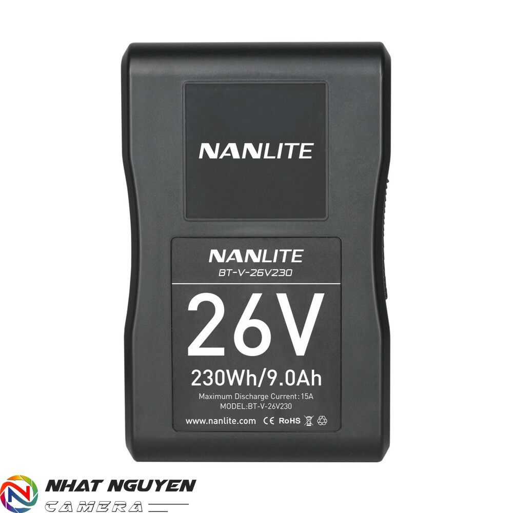 Pin Nanlite 230Wh 26V V-Mount Li-Ion Battery - BT-V-26V230