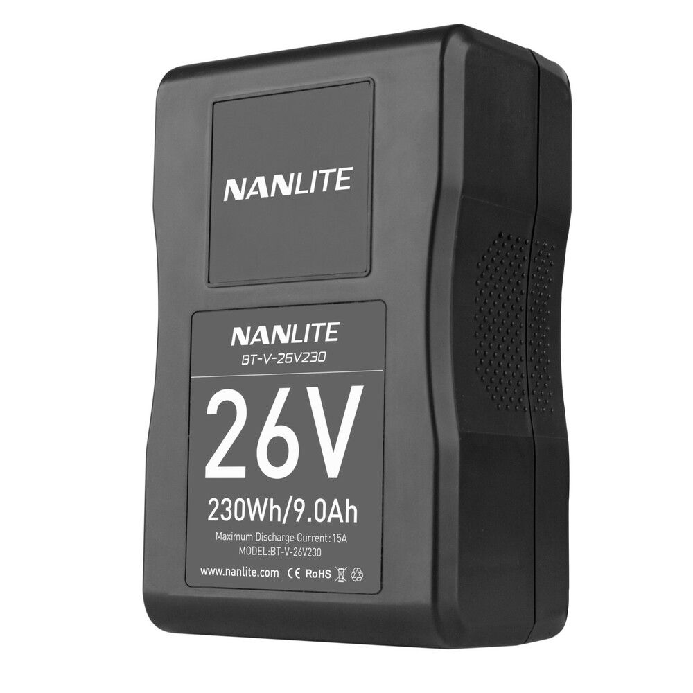 Pin Nanlite 230Wh 26V V-Mount Li-Ion Battery - BT-V-26V230