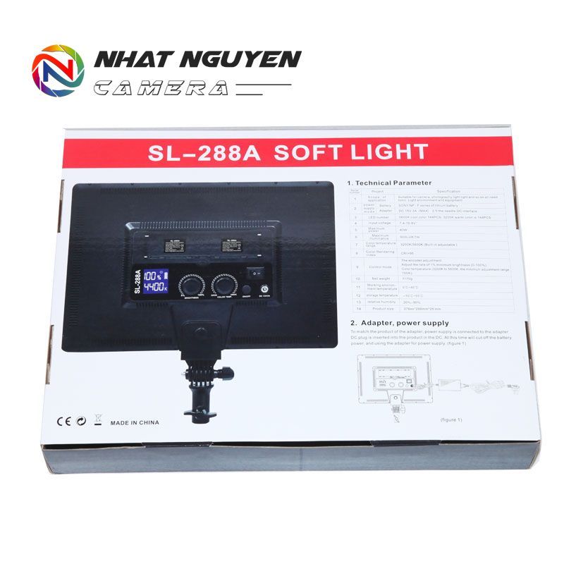 Đèn Led Quay Phim Soft Light SL-288A