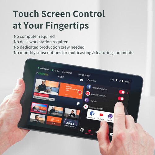 Thiết bị LiveStream YoloBox Pro - Bảo hành chính hãng 12 tháng