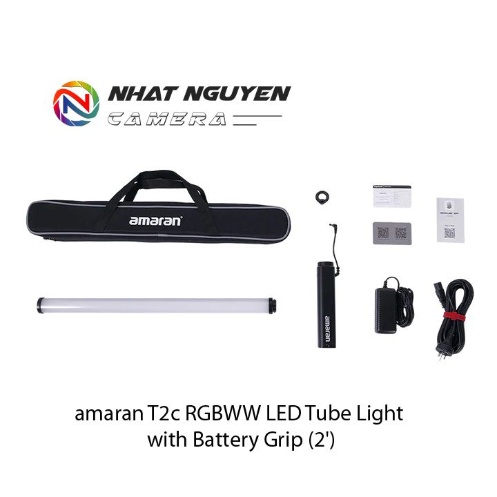 Đèn Led ống amaran T2c RGBWW LED Tube Light with Battery Grip (2') - bảo hành 12 tháng chính hãng