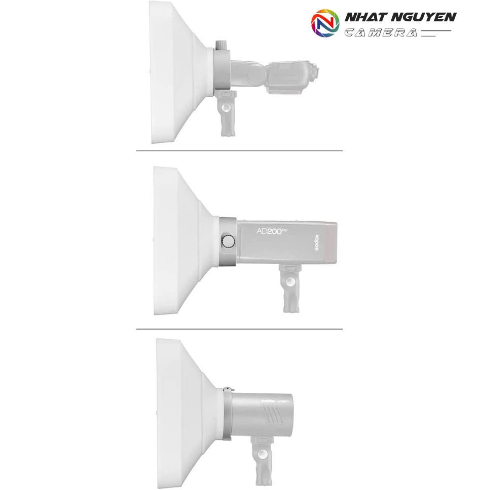 Tản sáng Godox ML-CS1625 Diffusion Dome for Dainty ML30 and ML30Bi LED Lights