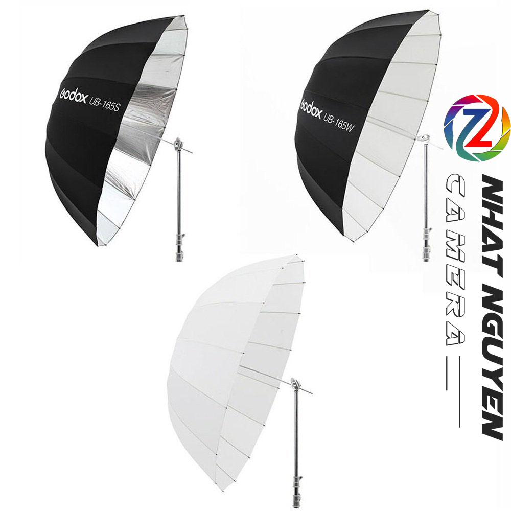 Dù Phản Bạc Godox Silver Parabolic Umbrella UB-150S Chính Hãng