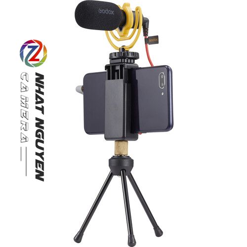 Micro Godox VD-Mic Ultracompact Camera-Mount Shotgun Microphone Chính Hãng