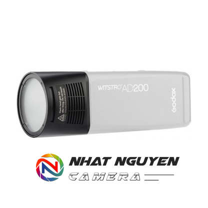 Đầu đèn tròn cho Godox AD200 (H200R) - Chính hãng