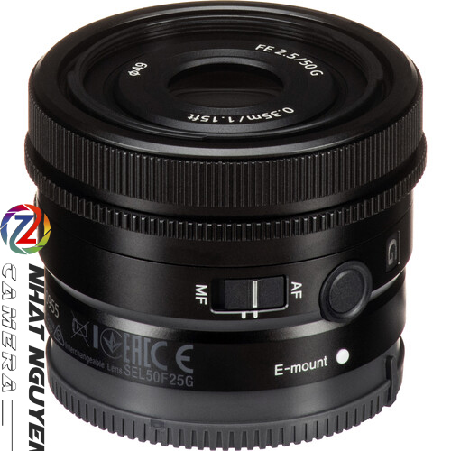 Ống kính Sony FE 50mm f/2.5 G - Chính Hãng