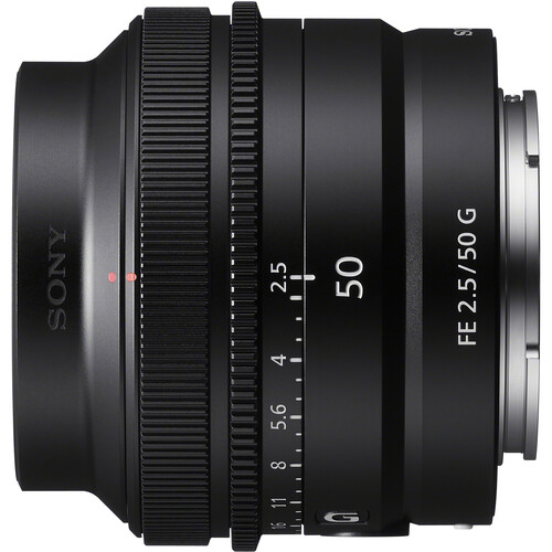 Ống kính Sony FE 50mm f/2.5 G - Chính Hãng