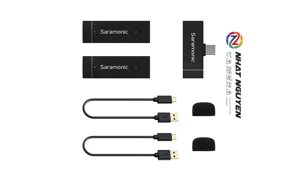 Saramonic Blink Go-U2 Kit (RXUC+TX+TX) - Micro không dây Saramonic Go-U2 Kit dùng cho thiết bị USB-C