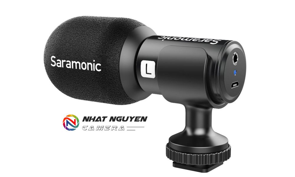 Bộ thiết bị hỗ trợ quay video và ghi âm SmartMic MTV - Saramonic SmartMic MTV - Chính hãng