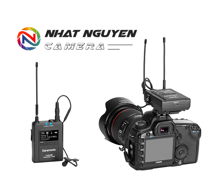Bộ micro quay phim không dây Saramonic UwMic9S Kit 1 (TX9S+ RX9S)- Bảo hành chính hãng