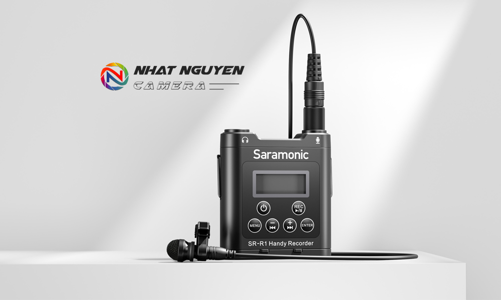 Máy ghi âm Saramonic SR-R1 - Bảo hành chính hãng