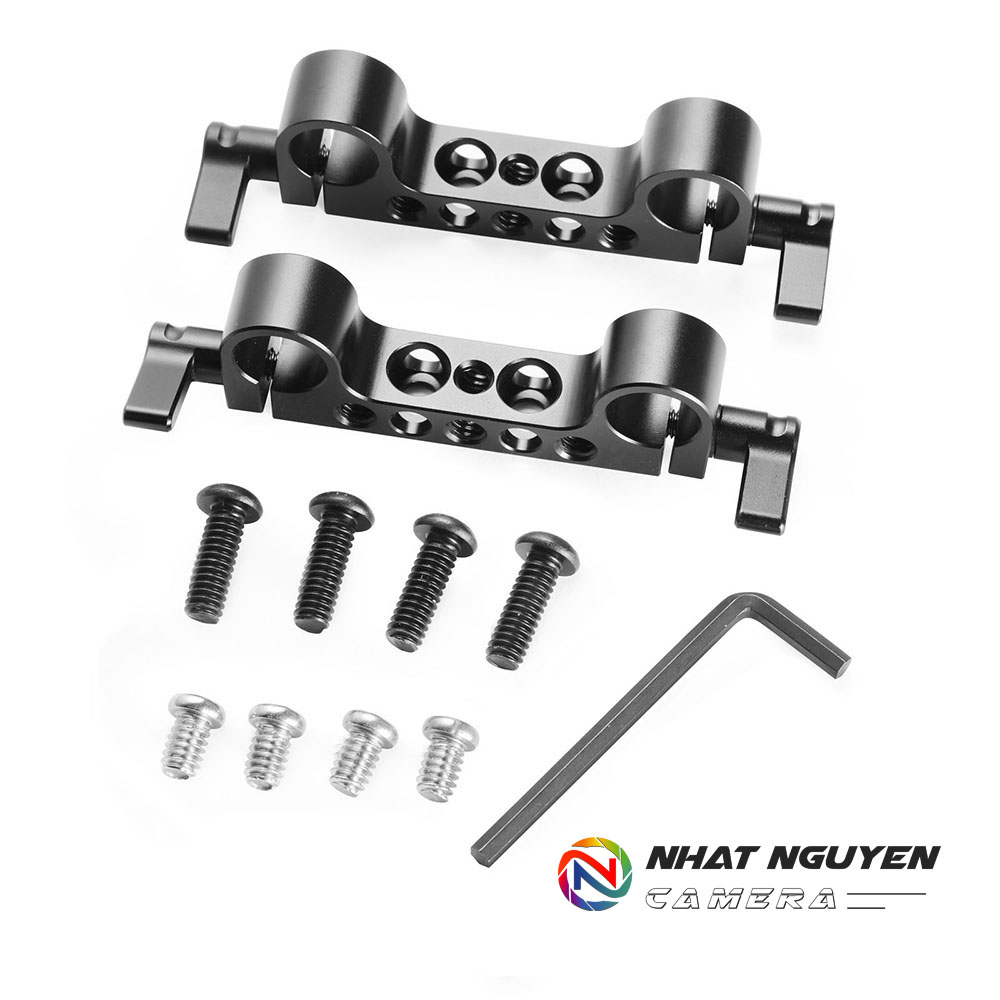 SmallRig Super Lightweight 15mm-Railblock (2pcs Pack) 2061