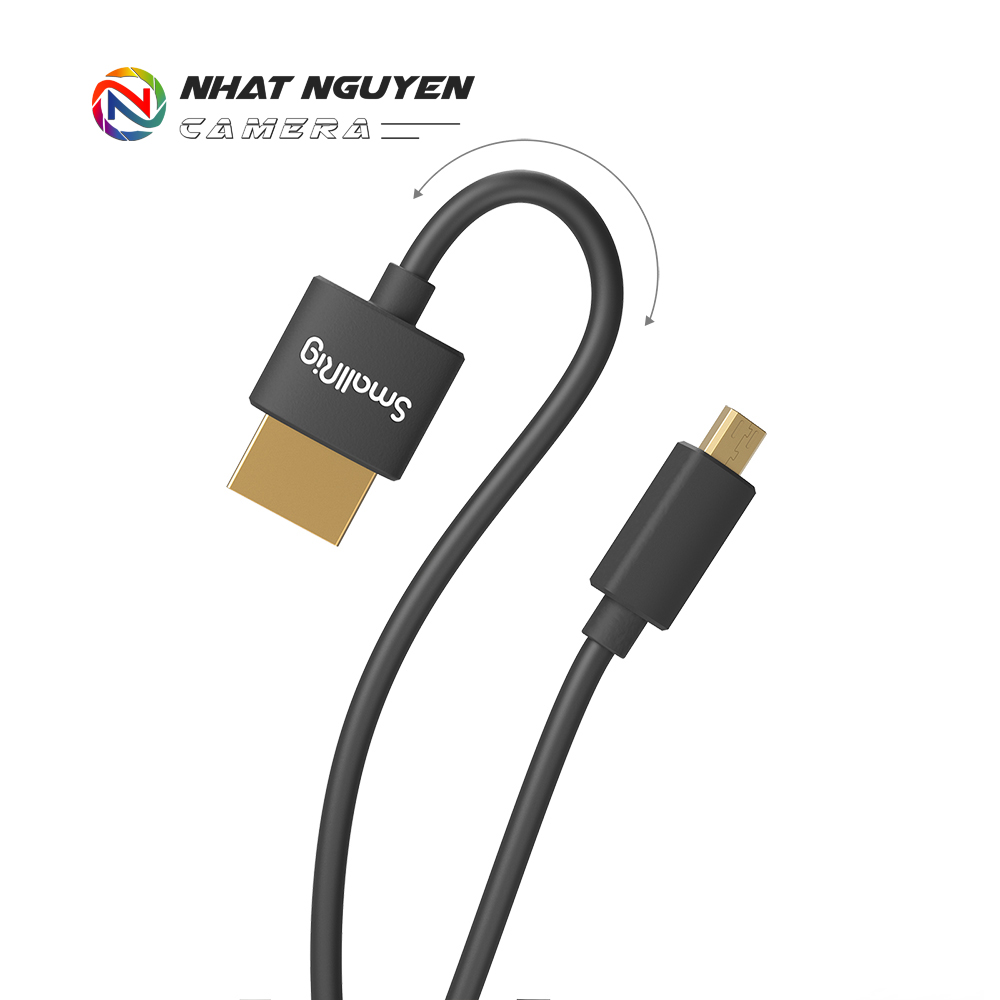 SmallRig Ultra Slim 4K HDMI Cable (D to A) 55cm 3043