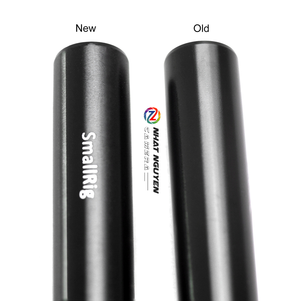 SmallRig 2pcs 15mm Black Aluminum Alloy Rod(M12-30cm) 12inch 1053