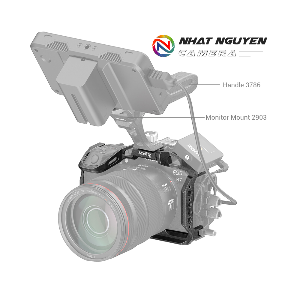 SmallRig “Black Mamba” Cage for Canon EOS R7 4003