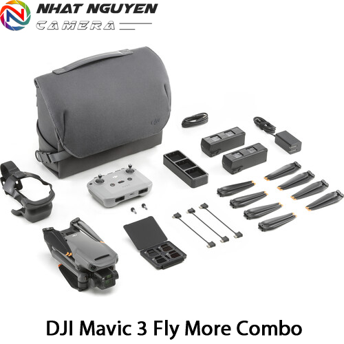 DJI Mavic 3 Fly More Combo - Bảo hành 12 tháng - Tặng kèm thẻ nhớ 64GB tốc độ cao. Liên hệ Shop để có giá tốt nhất.