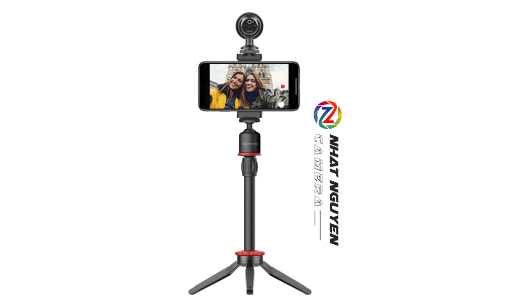 Bộ thiết bị hỗ trợ quay video và ghi âm SmartMic MTV - Saramonic SmartMic MTV - Chính hãng