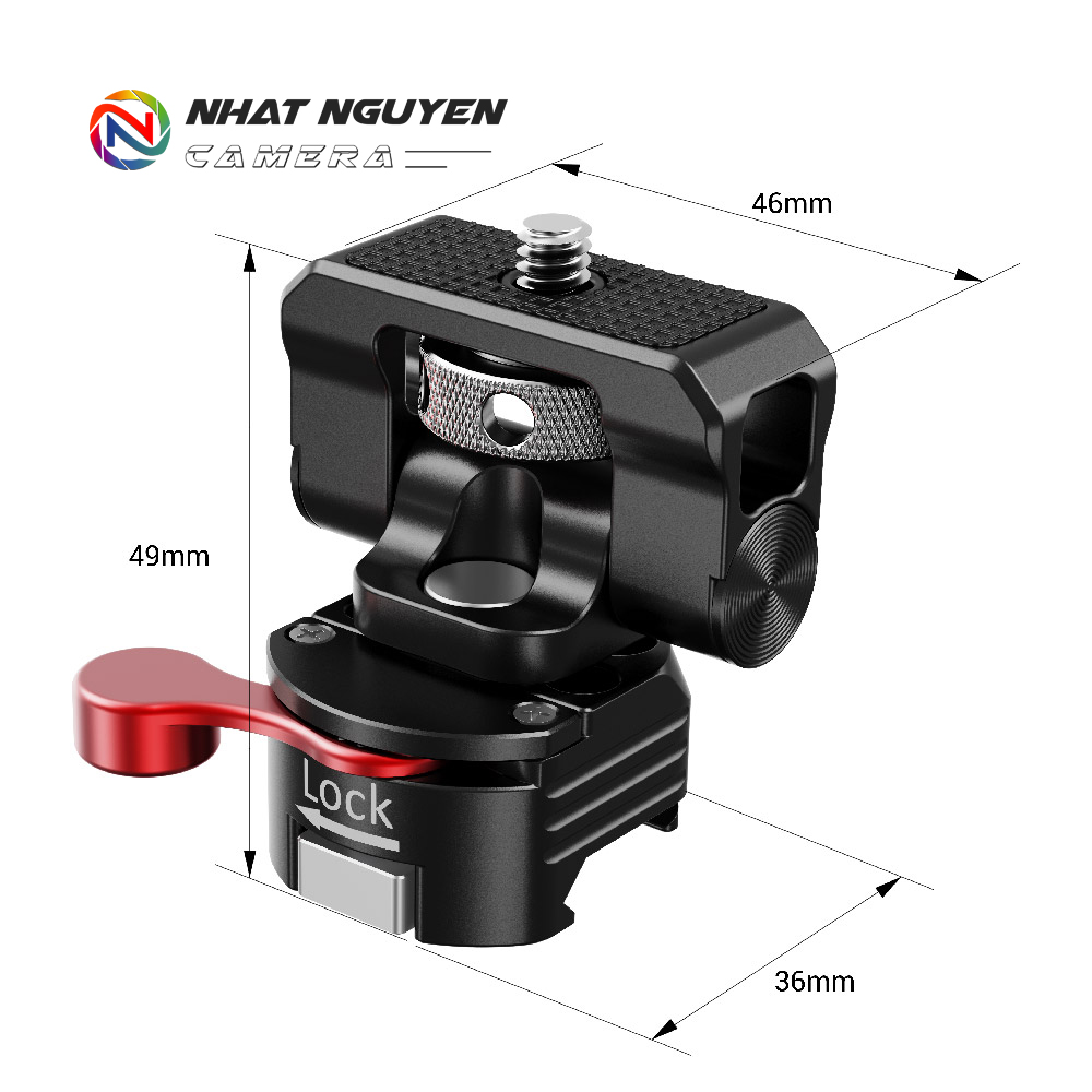 SmallRig Swivel and Tilt Monitor Mount with Nato Clamp - BSE2347