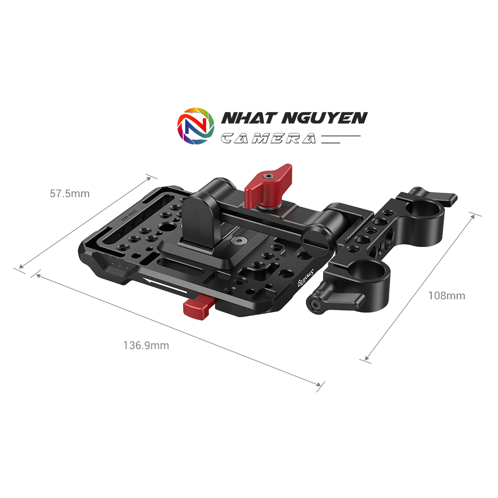 SmallRig V Mount Battery Plate with Adjustable Arm 2991