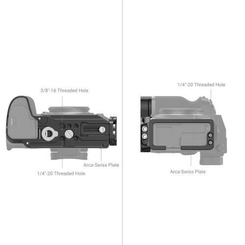 SmallRig L-Bracket for Fujifilm X-H2S - 3928