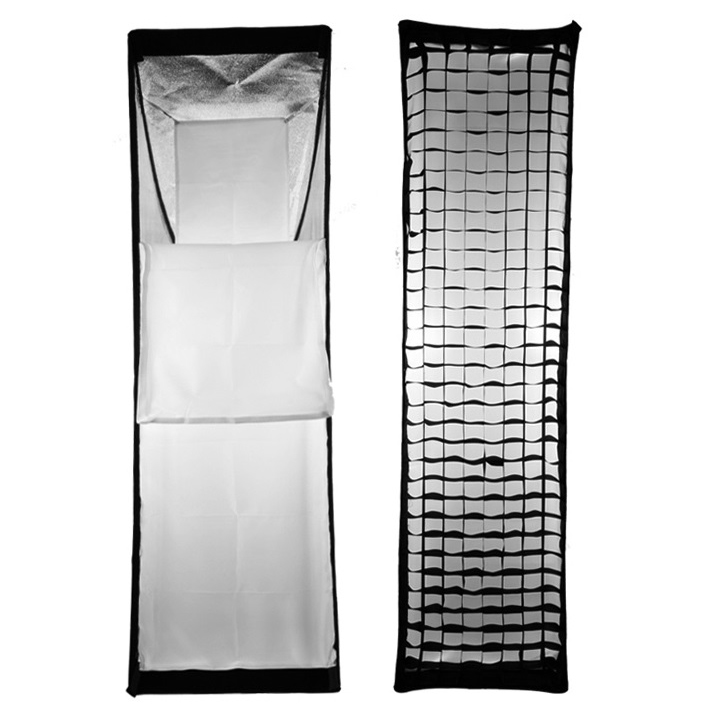 Softbox Godox 22x90cm kèm tổ ong