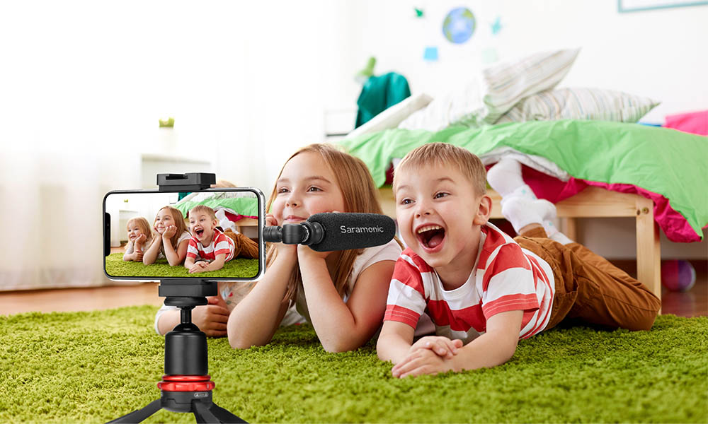 Micro thu âm nhỏ gọn SmartMic5 Di - Saramonic SmartMic5 Di (Đầu ra cổng lightning)_Chính hãng