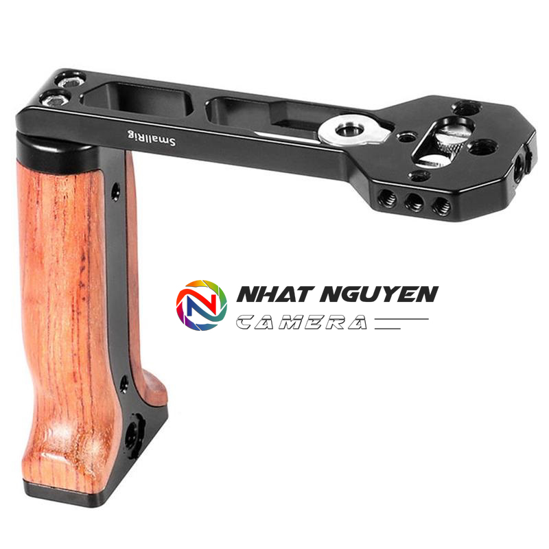 SmallRig Wooden Side Handle for DJI Ronin-S/SC/RS 2/RSC 2 & ZHIYUN CRANE 2S/2/V2 & MOZA Air 2/AirCorss 2 Gimbals BSS2222