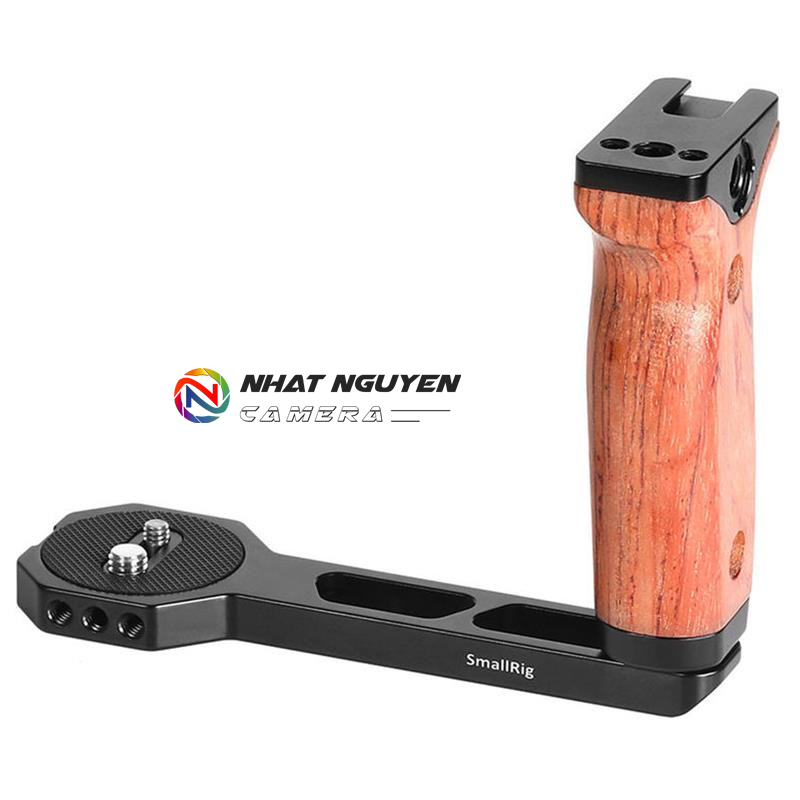 SmallRig Wooden Side Handle for DJI Ronin-S/SC/RS 2/RSC 2 & ZHIYUN CRANE 2S/2/V2 & MOZA Air 2/AirCorss 2 Gimbals BSS2222