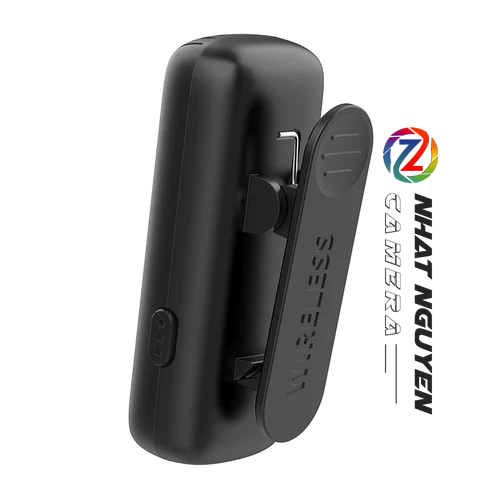 Micro cài áo Ulanzi J12 Wireless Lavalier Microphone System for iOS /android _Chính hãng