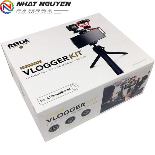 Rode Vlogger Kit Universal Filmmaking - dành cho điện thoại cổng 3.5mm