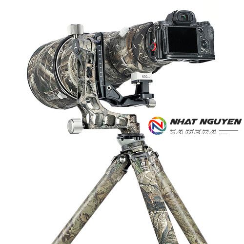 Chân tripod LS-365CEX + và đầu Gimbal PG-1 Full Camo_Chính hãng