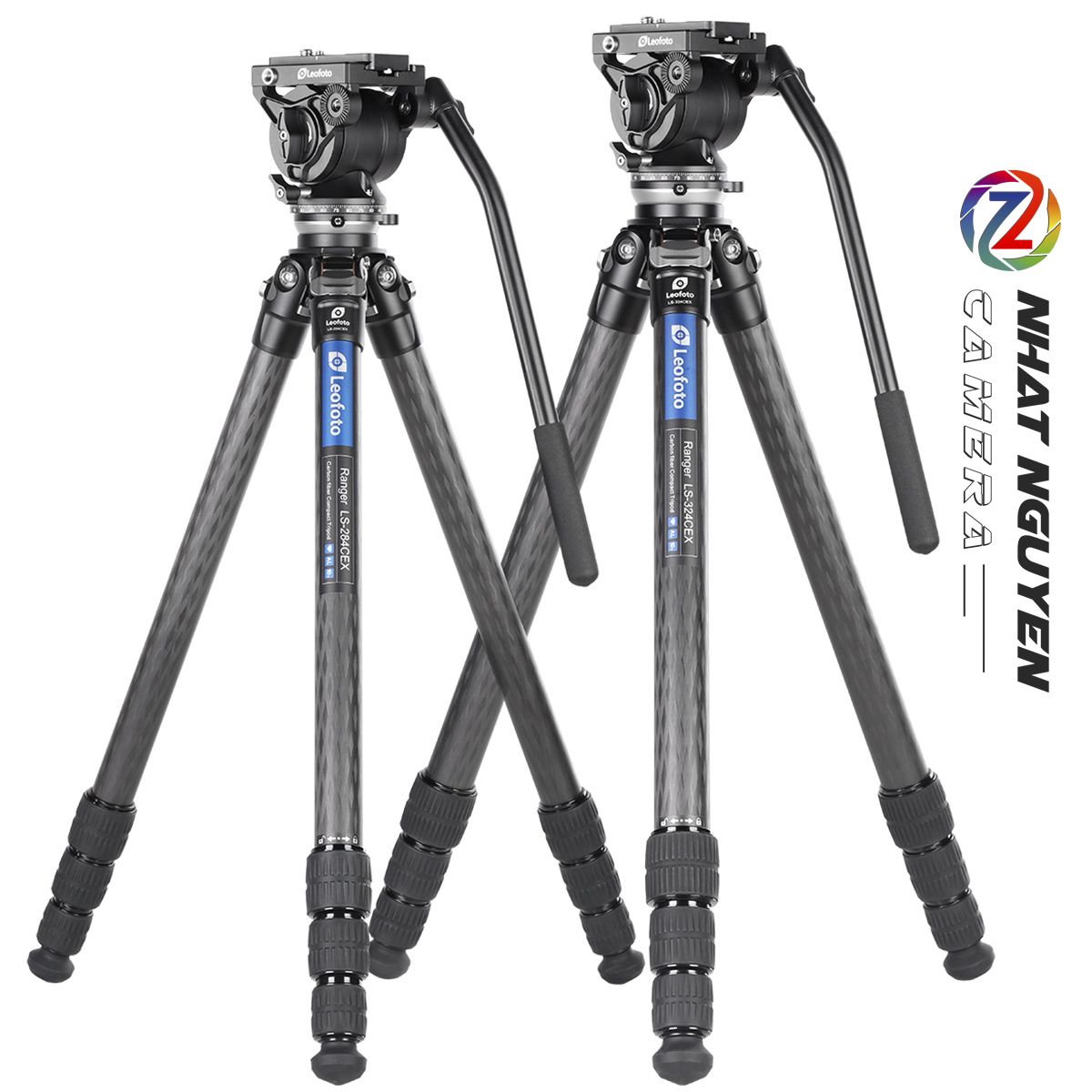 Chân tripod Leofoto LS-324CEX+ đầu quay BV-10_Chính hãng
