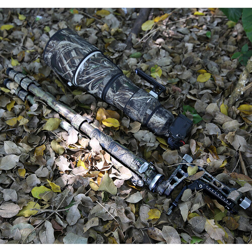 Chân tripod LS-365CEX + và đầu Gimbal PG-1 Full Camo_Chính hãng