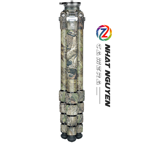 Chân tripod LS-365CEX + và đầu Gimbal PG-1 Full Camo_Chính hãng