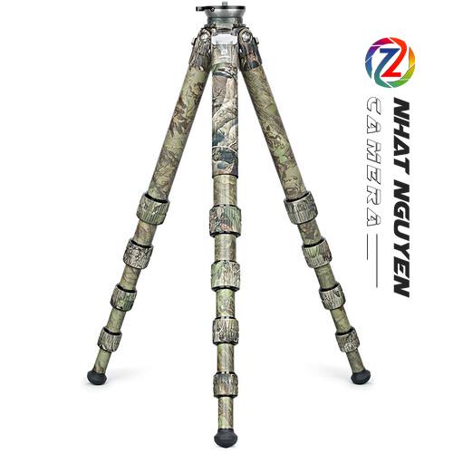 Chân tripod LS-365CEX + và đầu Gimbal PG-1 Full Camo_Chính hãng